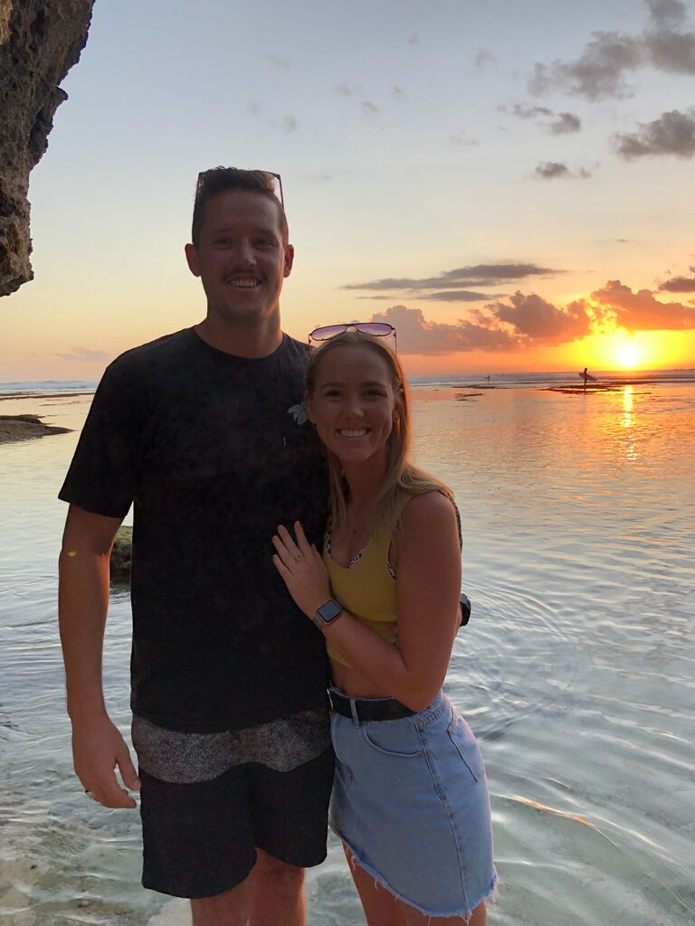 First overseas holiday together - Bali 