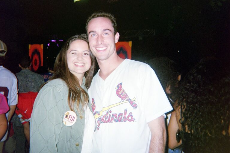 Our first picture together. Little did we know, there would be many more.