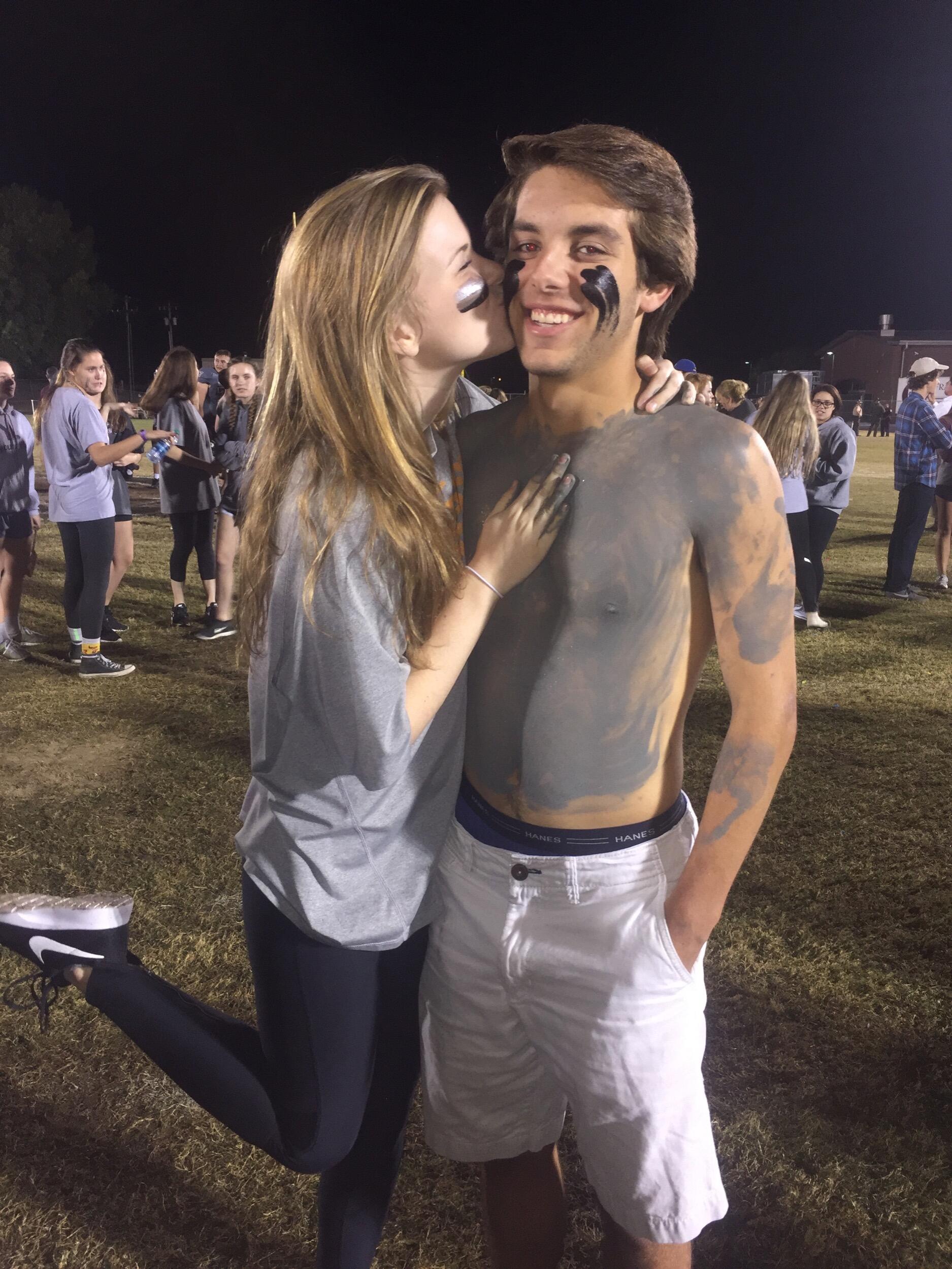 Franklin High School senior night football game - senior year of high school - 9 Months