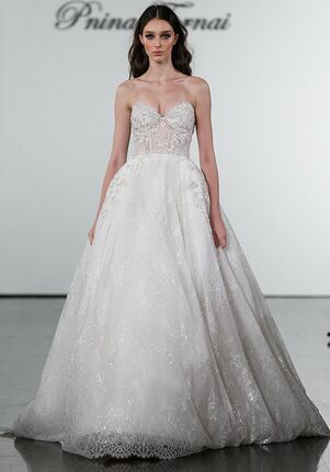 pnina tornai sweetheart ball gown