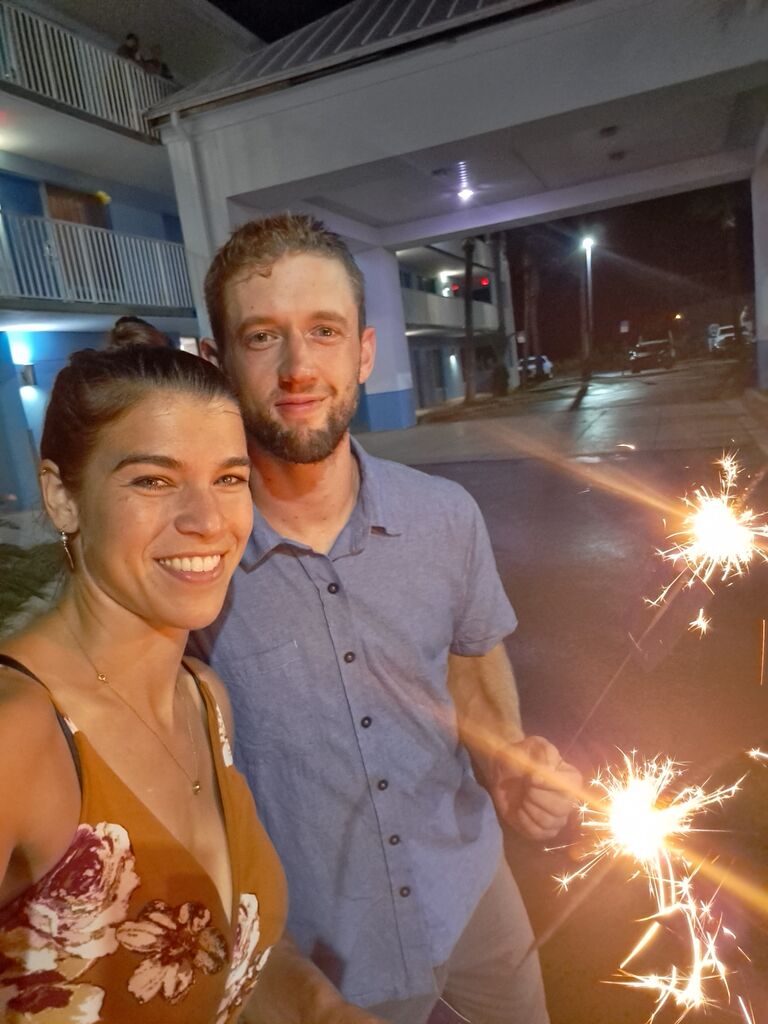 We made it to the wedding... almost a day late, long story lol