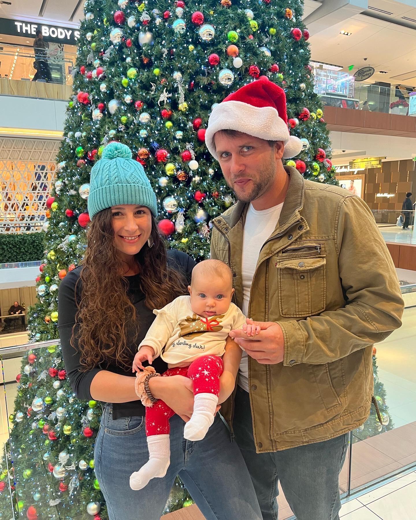 The first Christmas as a family of 3 