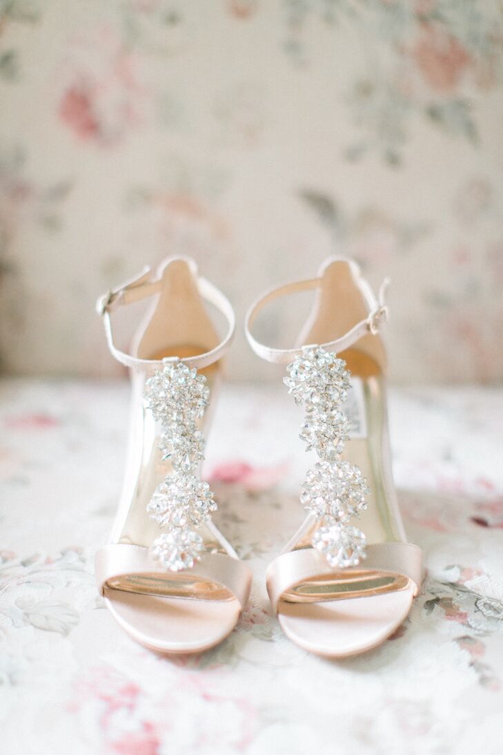 beaded bridal sandals