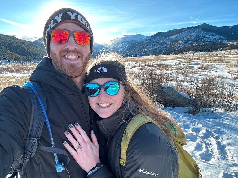 A nice engagement photo to please the parents ;) 