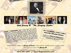 Singing Sailor Sings Sinatra - Frank Sinatra Tribute Act - Boynton Beach, FL - Hero Gallery 2