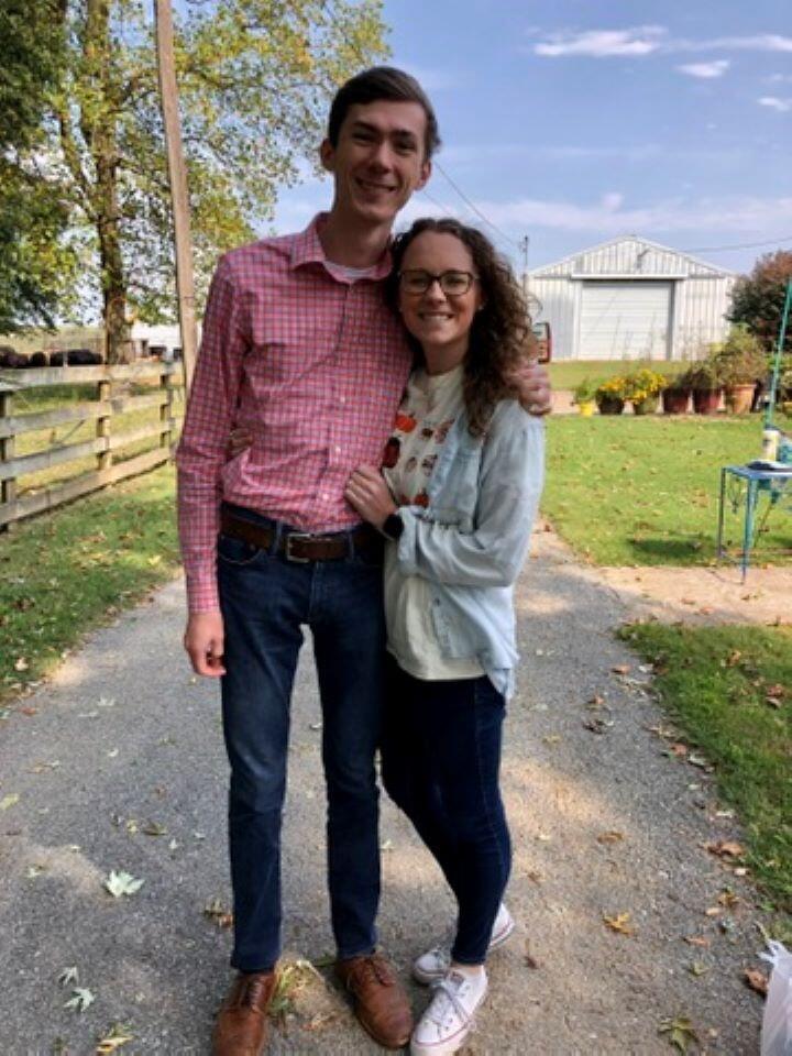 Landon spent some time with my family on my grandparent's old farmland. 