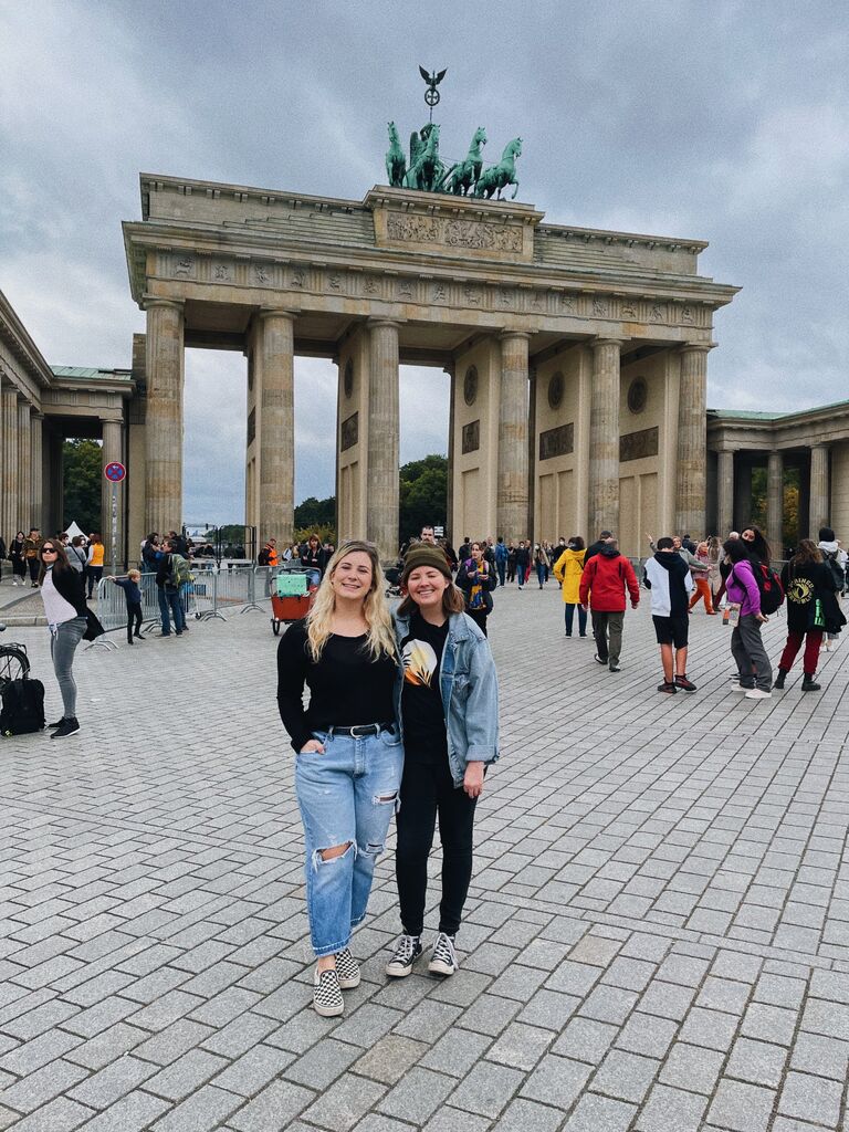 First time in Europe together (Germany with Becca & Stephen)!