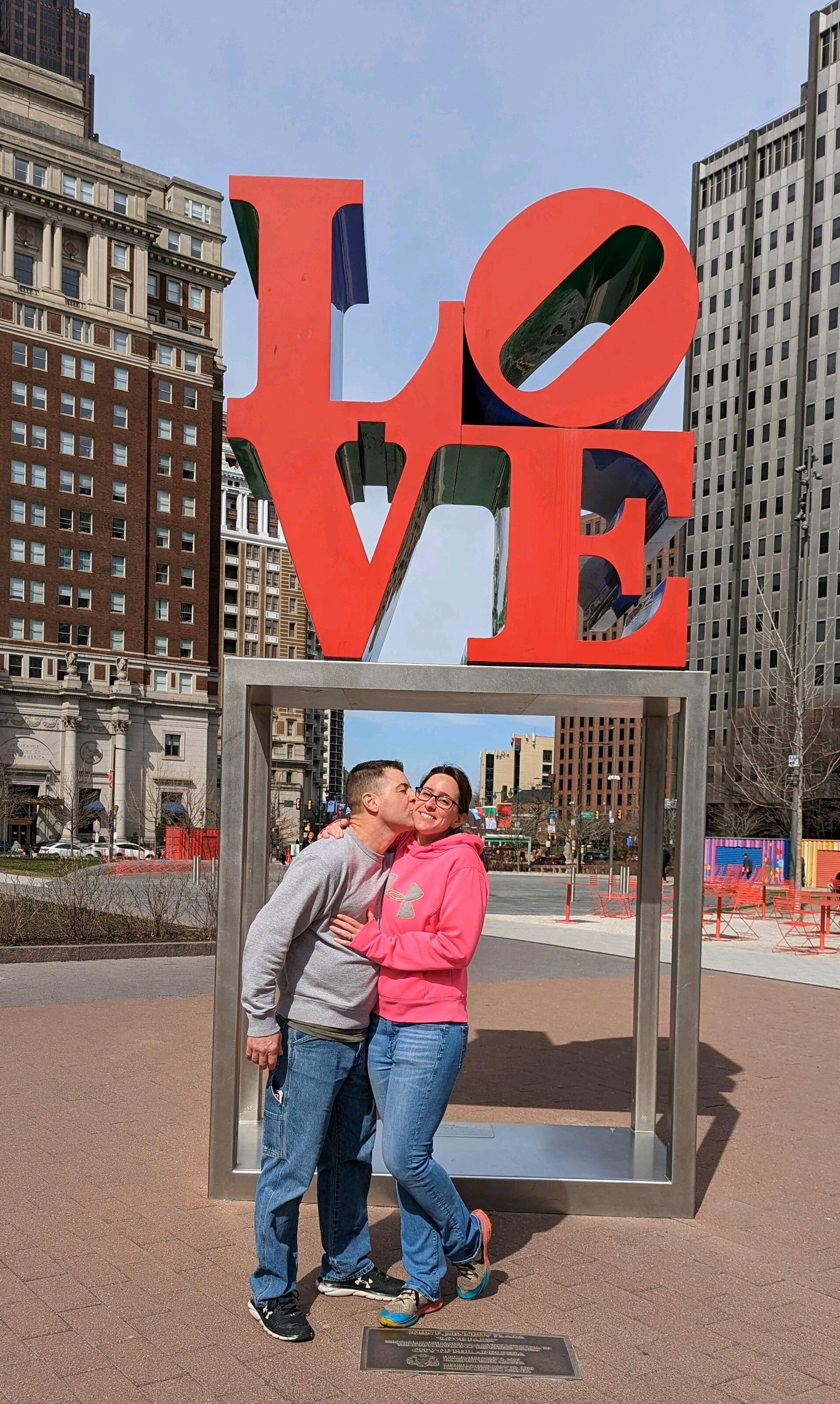 Spring break road trip to Philly.  We loved it here.  Lots of walking,  Chinatown, and fresh jelly donuts at the Reading Terminal Market.  Jury is out on the best cheese steak however.  