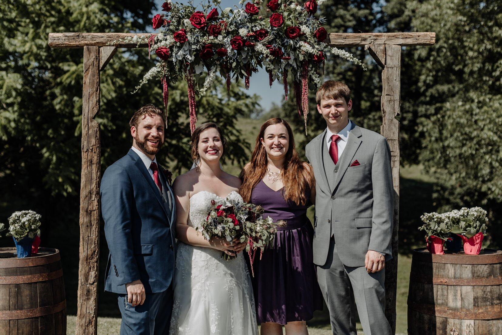 Watching the Doyle family grow with Collin & Emily's wedding 