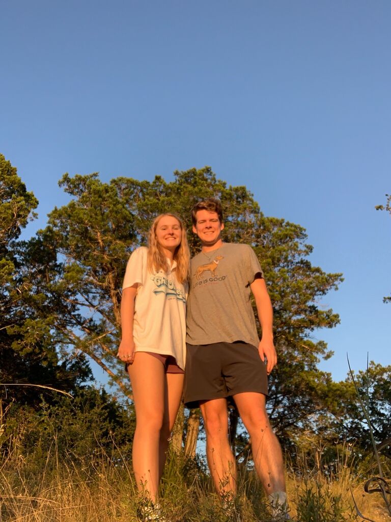 After a summer of getting to know each other, facetime calls, and driving to visit each other, Connor asked me to be his girlfriend! 