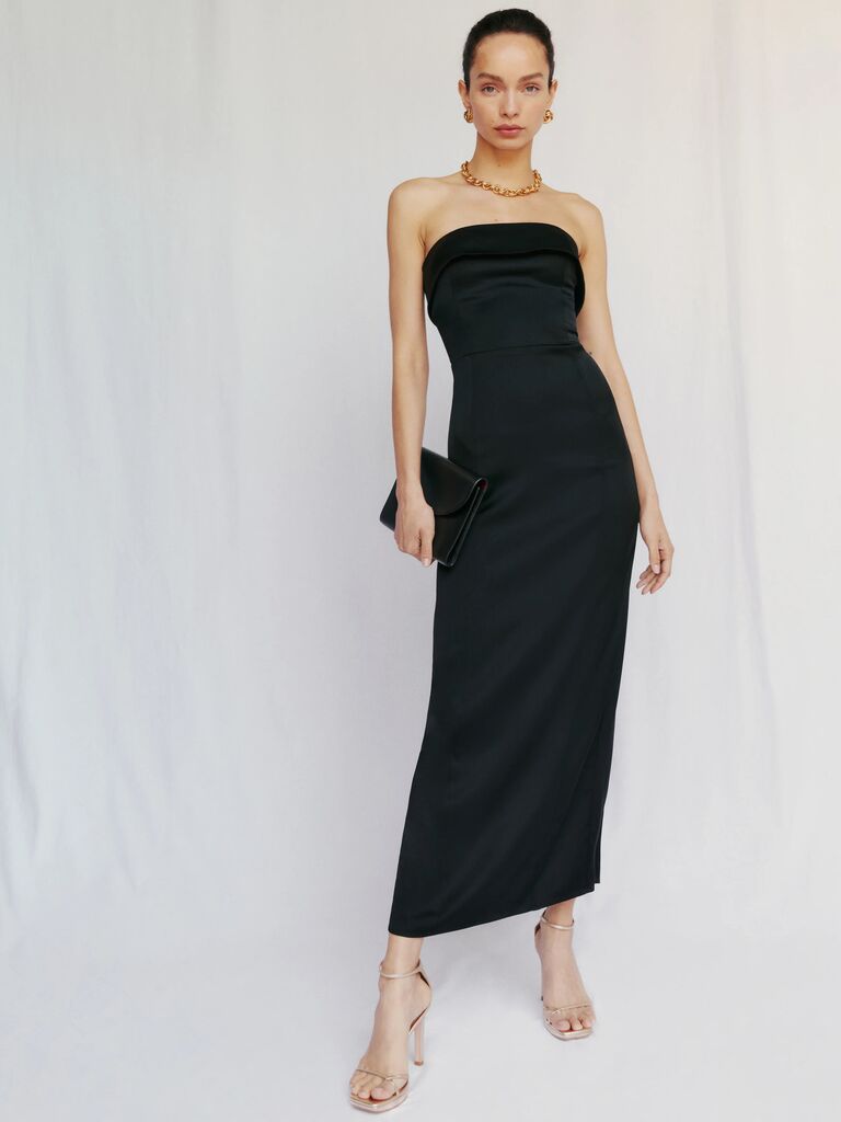 Can i wear a long dress to a cocktail wedding best sale