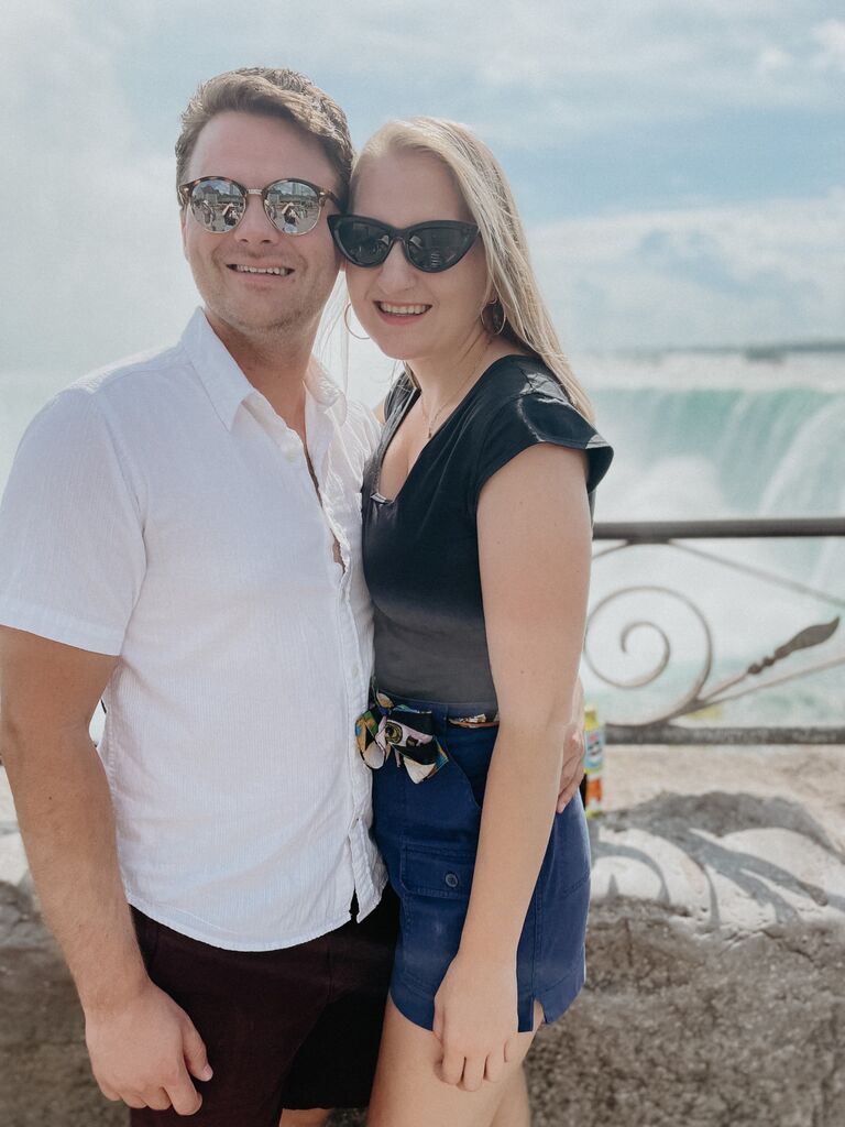 Niagara Fallin' for you! (Nolan came up with this caption)