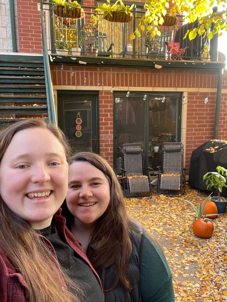 Renee and Emily bought their first house!