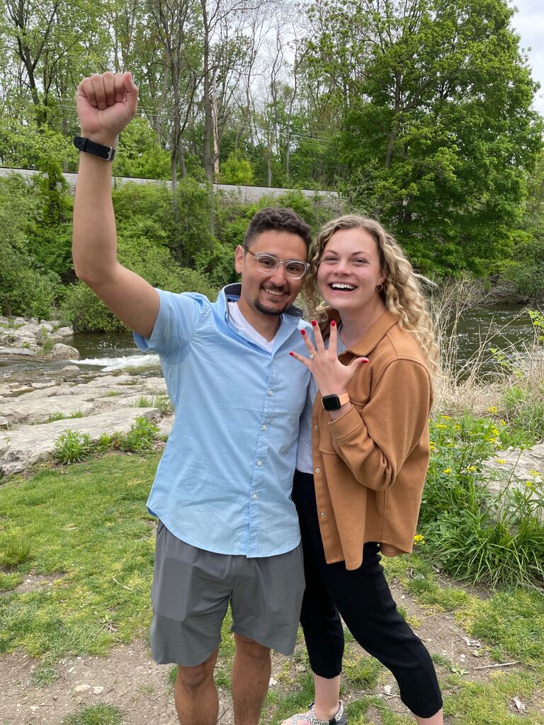 We got engaged! π