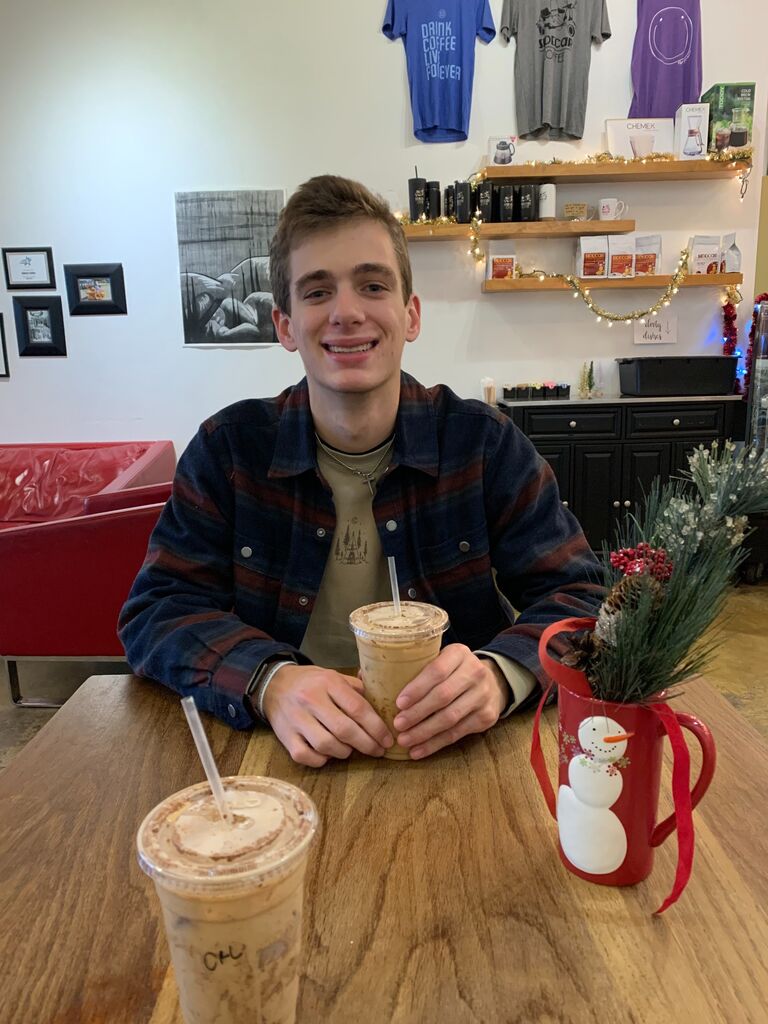 Elli's favorite spot nearby University of Northern Iowa, Sidecar Coffee.