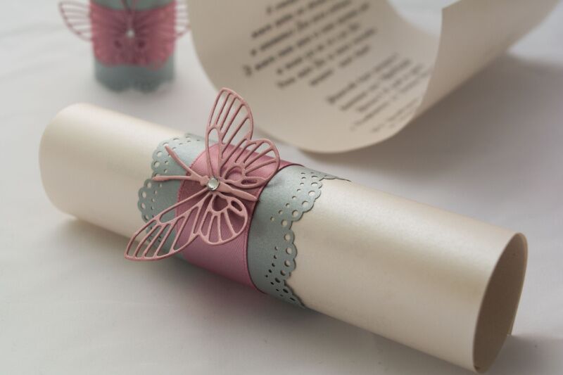 Scroll invitations princess party ideas