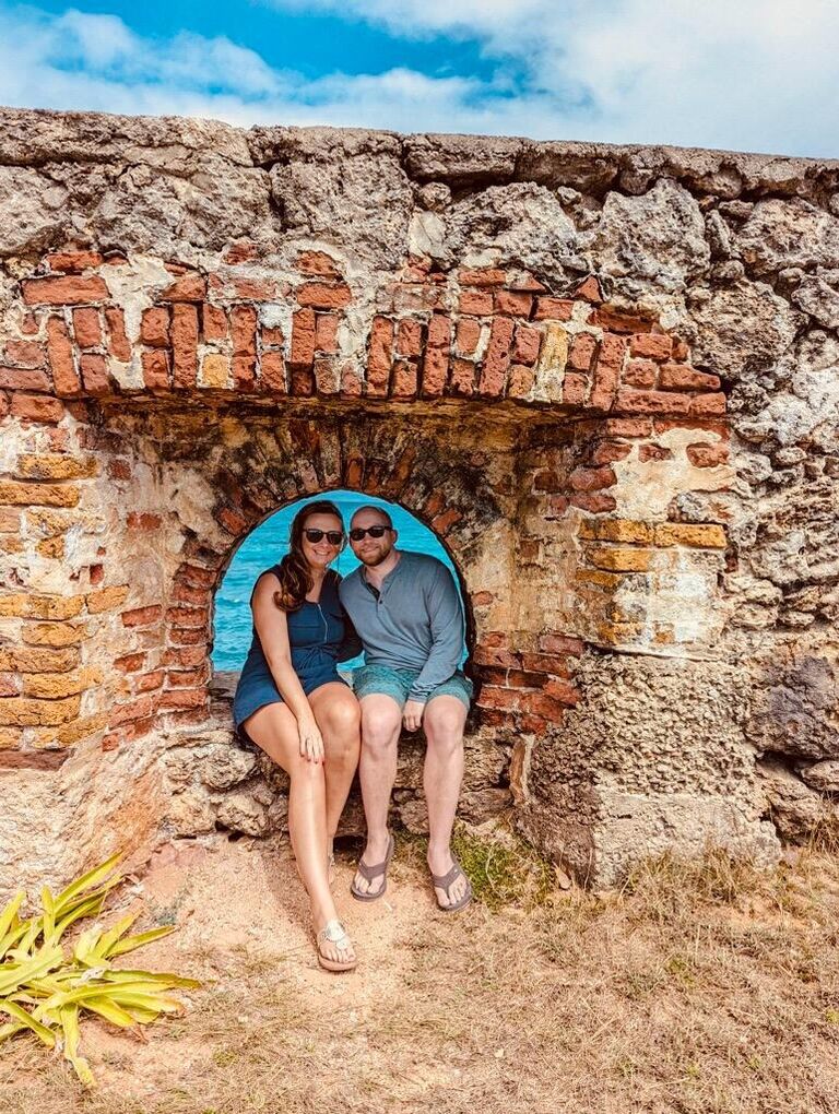 Their first big vacation together. Jamaica!
