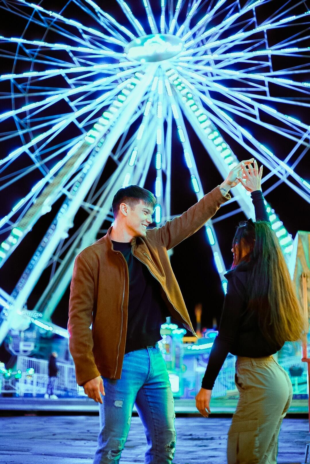 Kaiserslautern, Germany-
Photoshoot at the fair with friends