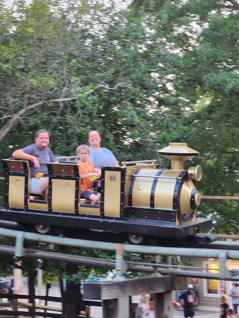 Family day at Carowinds
