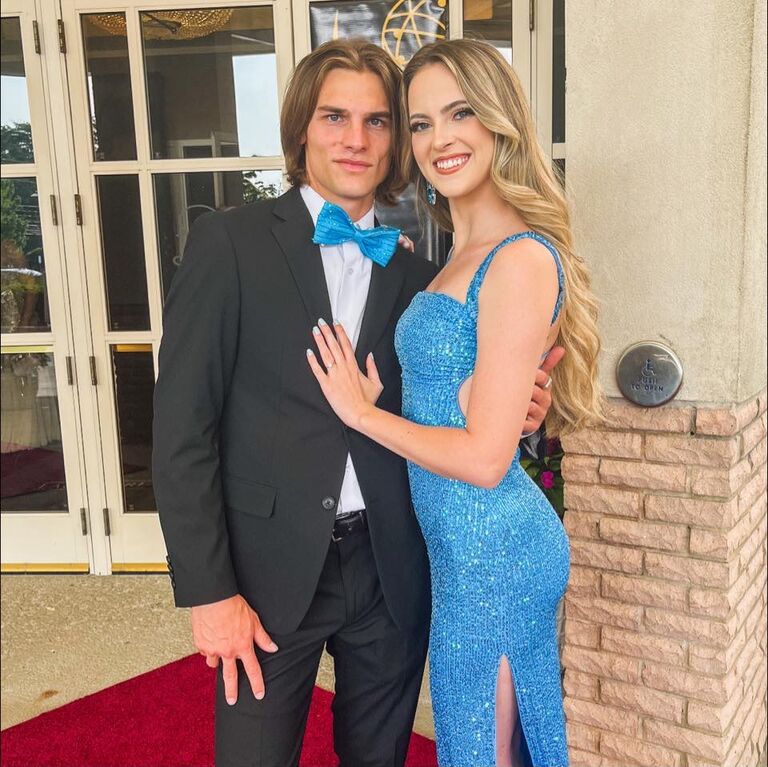 Emily and David at the Emmys.