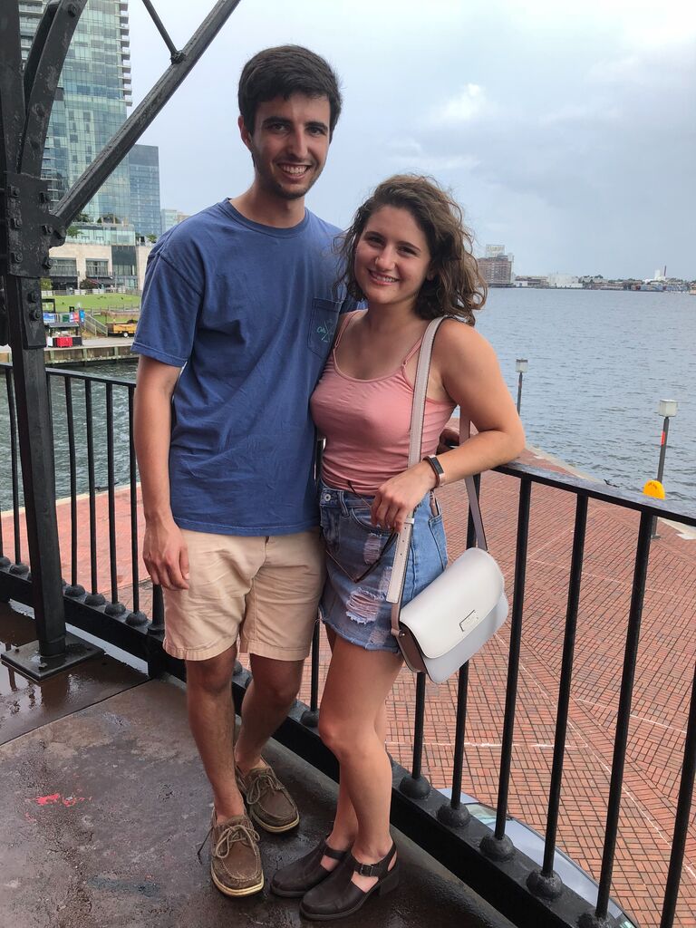 First time eating crabs in Baltimore