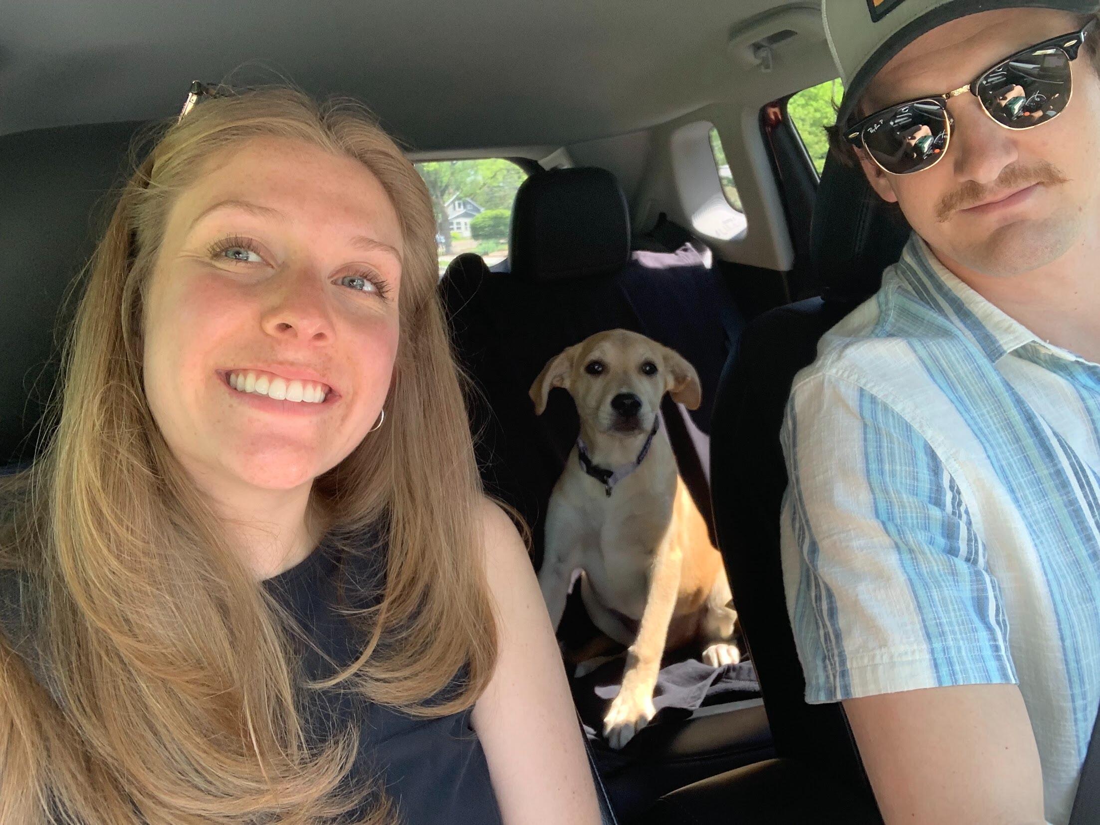 Welcome, Daisy! Jillian and John had always talked about getting a dog, little did they know it would have come so soon. They walked into The Capital Area Humane Society to "just look"... haha yeah right! 