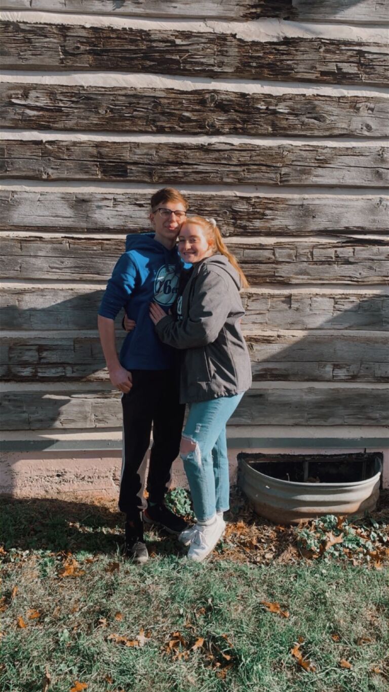 Our first Christmas together ! I got to go with for Gabe’s family tradition of cutting down the tree. 