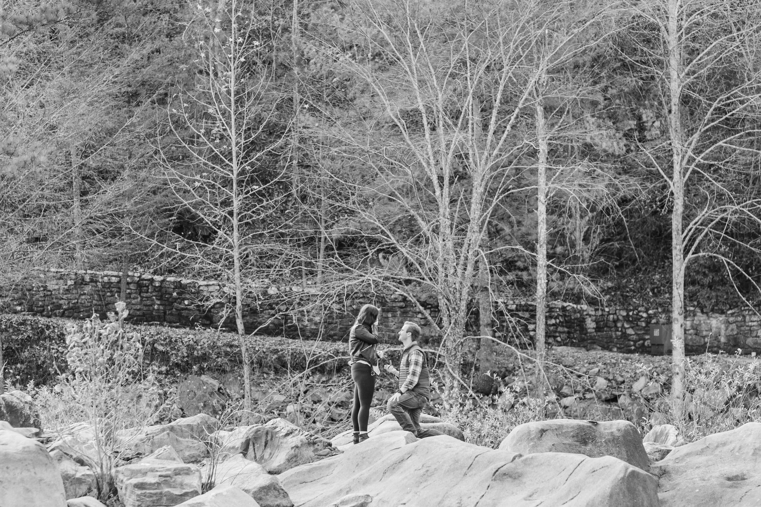WE GOT ENGAGED! We had a hike planned for our one year anniversary, and Lydia had no clue it was coming. Ashton's words before he proposed were "It's always been you." The whole day was magical and perfect!