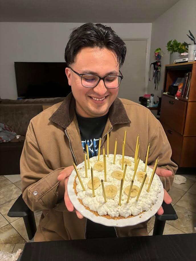 Did you know Brianna bakes a new cake for me every single year? Now THAT'S true love. 