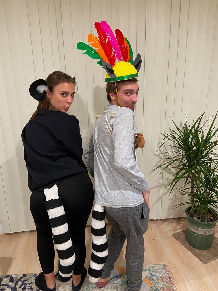 We like to move it, move it as King Julien and Maurice from Madagascar. 