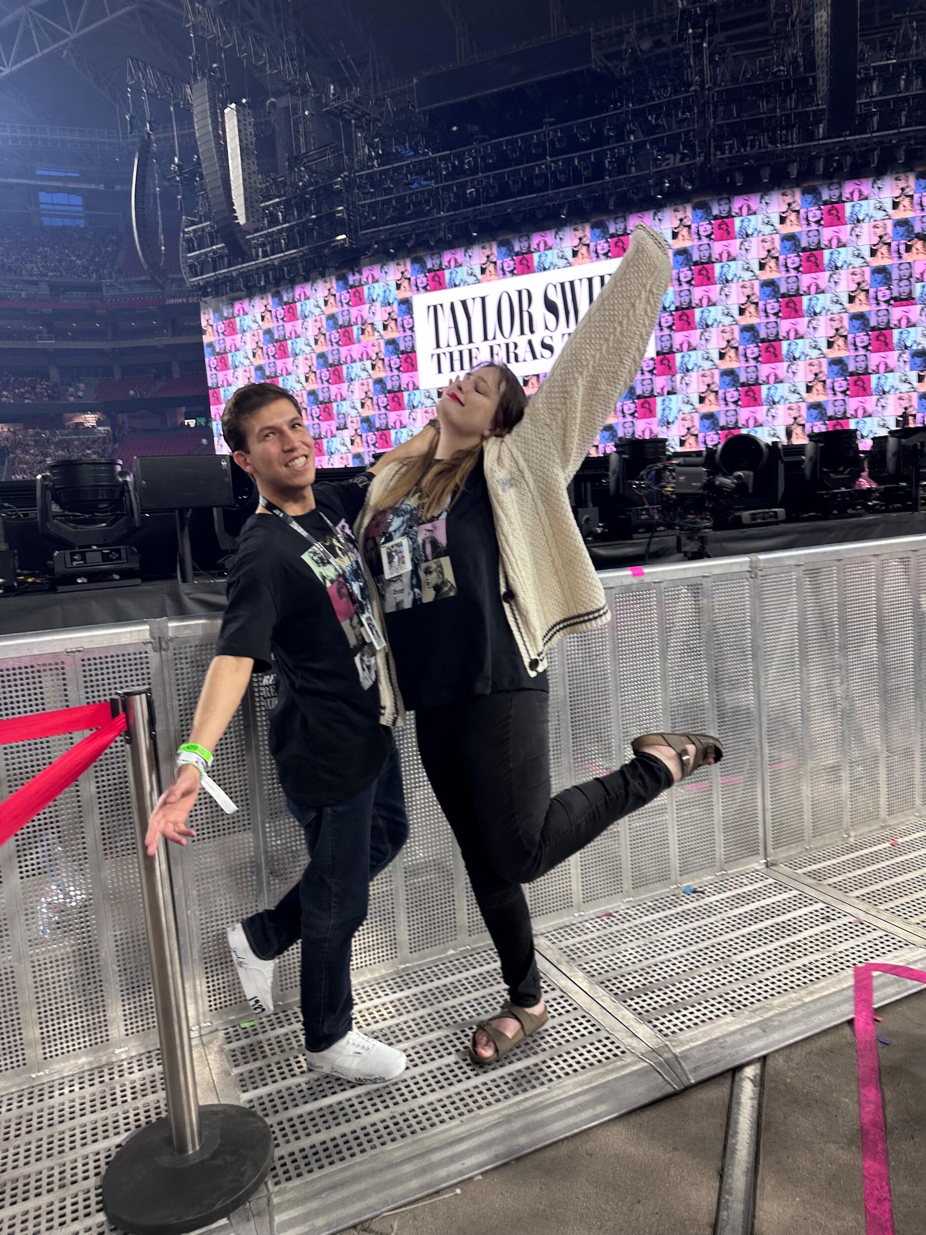 But no fear, because the couple attended the showing the next night as well! This time in full from even better seating! Katrina and Cecilio both maintain this is the best concert they've ever been to. . . and they'd see it over and over and over again if they could. 