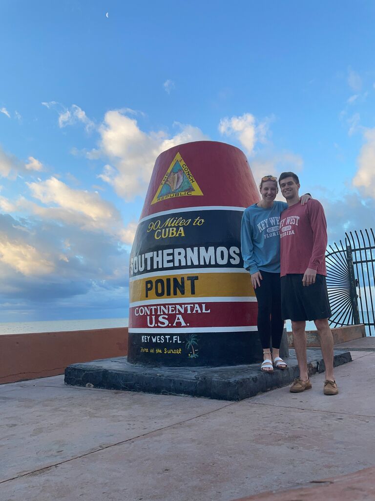 Ryan and Morgan love traveling to new places together, Key West was an amazing getaway and both realized we don't love key lime pie. 