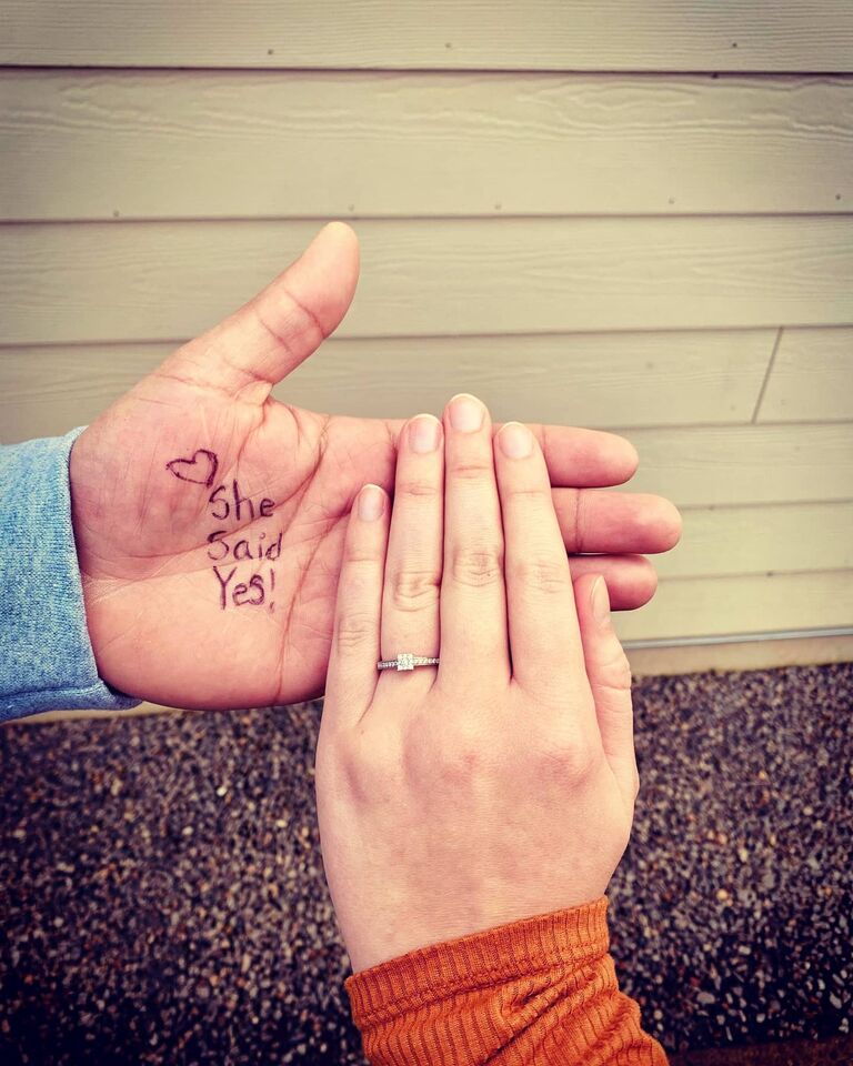 Said YES!!