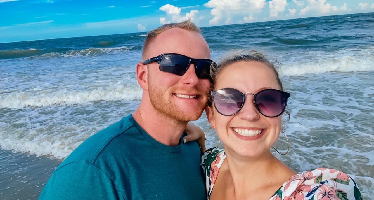 The two enjoyed many wonderful adventures and trips, including Corey's first visit to the ocean.