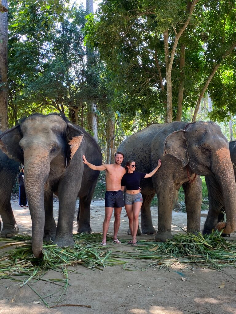 Something from our bucket list ticked off! 🐘