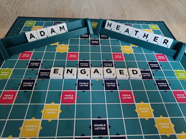 Adam proposes! Heather says yes, obviously.