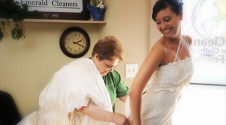 wedding dress cleaners near me