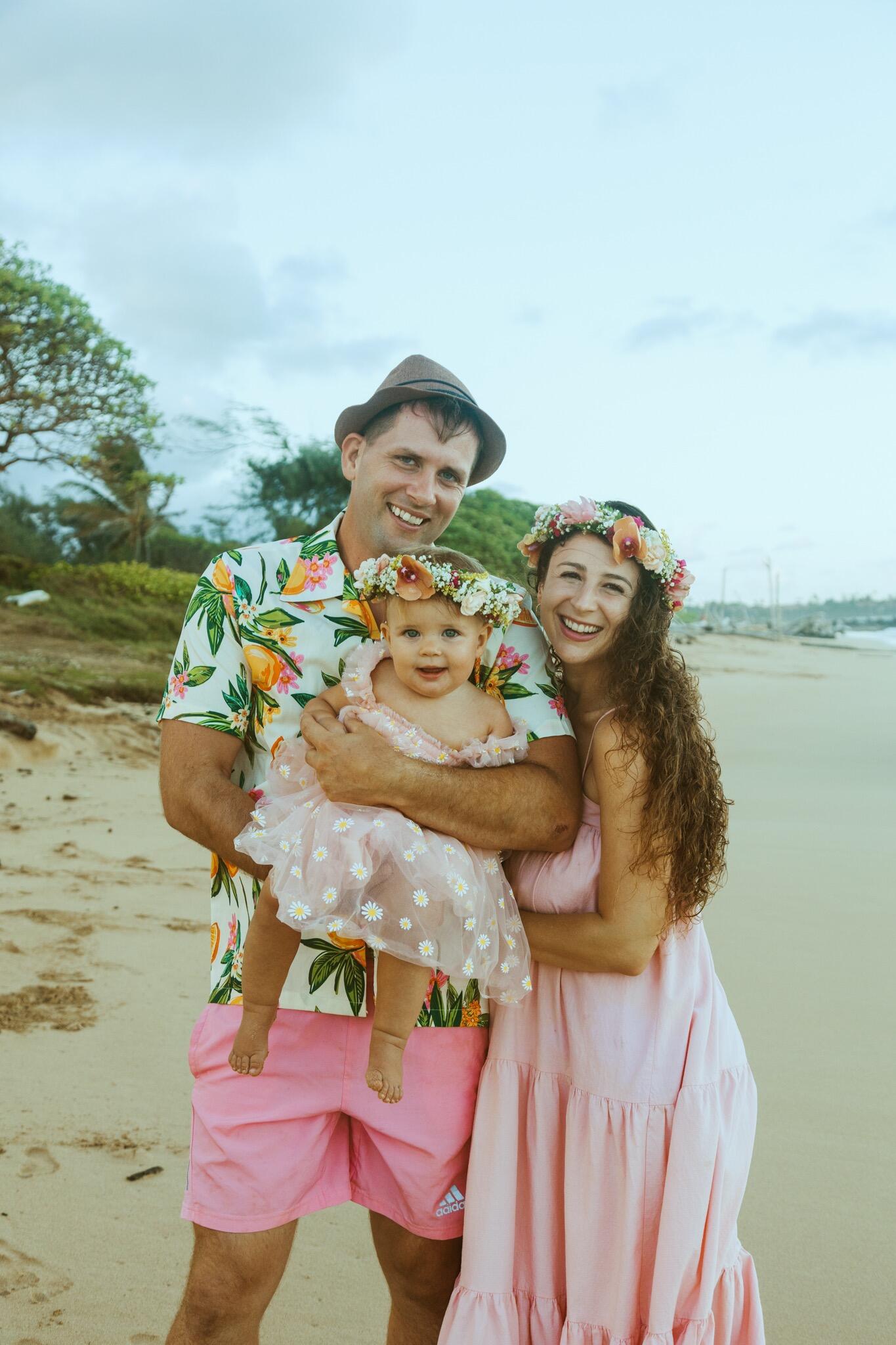 Elliana turns 1 in a double birthday bash stretching from Hawaii to Illinois, complete with a 40 ft waterslide and a taco truck 