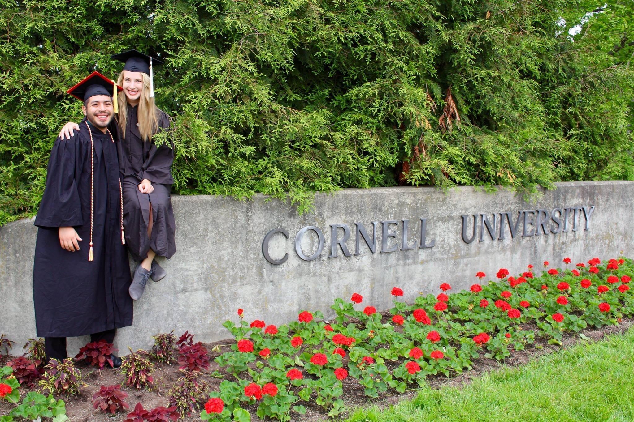 Graduation from Cornell University 