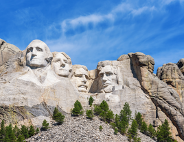 Mount Rushmore in South Dakota