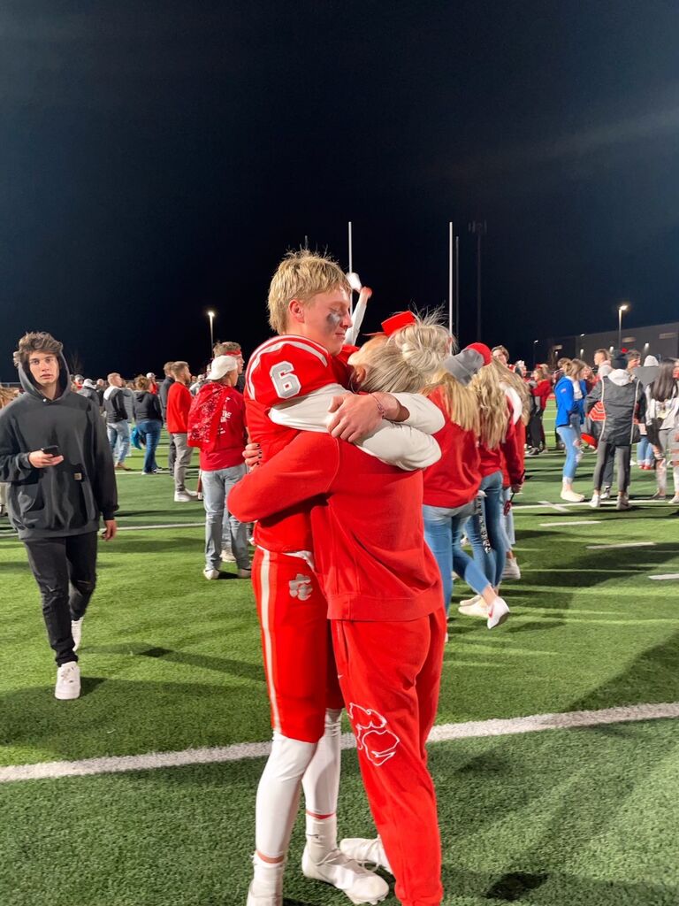 Football Easton's Sr year