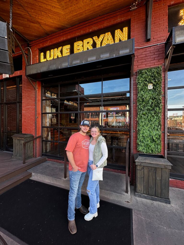 We both fell in love with Nashville and will be going back when I'm 21!