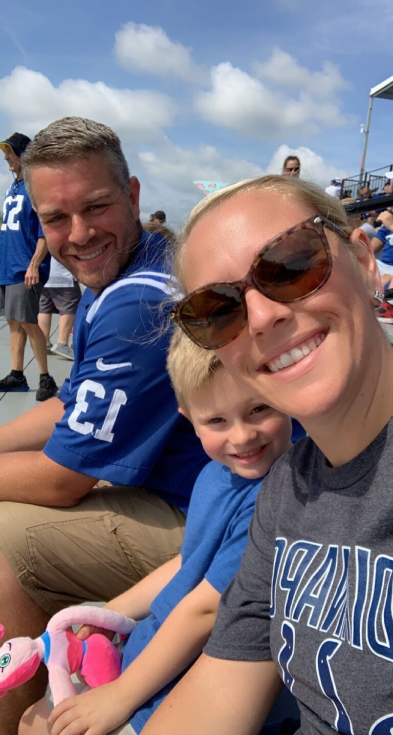 First Colts practice