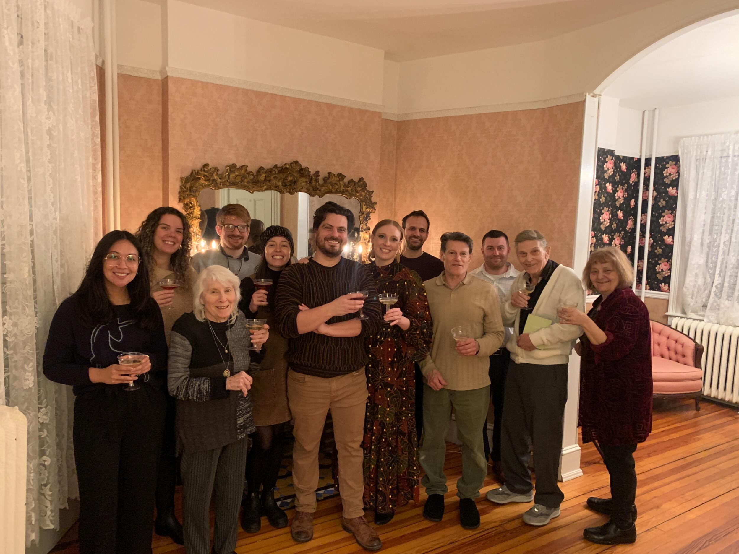 She swore she would never move to Staten Island, but when they found the perfect home for them in the Tompkinsville neighborhood of Staten Island, a Victorian charmer built in 1878, they closed on this date invited friends and family over to celebrate with them on a new adventure of home ownership.