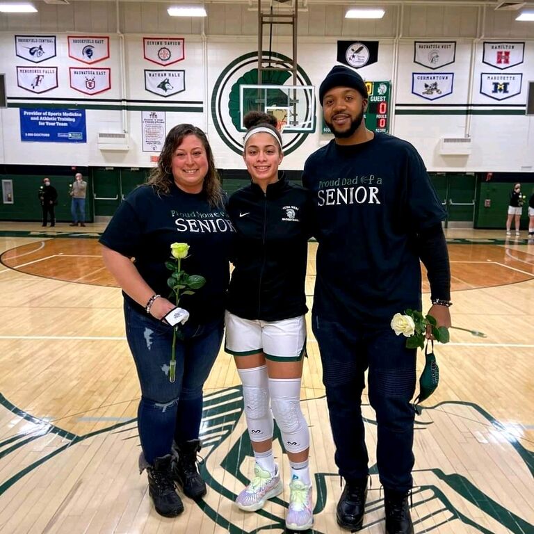 Tosa West Senior Night for the bug.