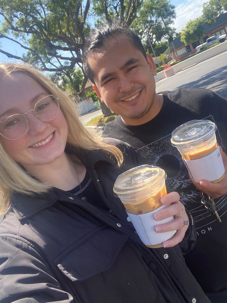 We celebrated my birthday together by getting coffee, going to my favorite plant store… and getting my ring size! 
