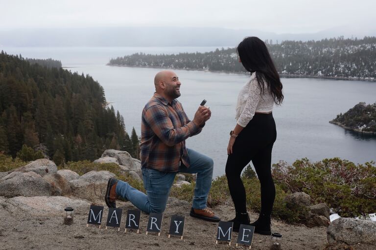The Moment I Got Down On One Knee!