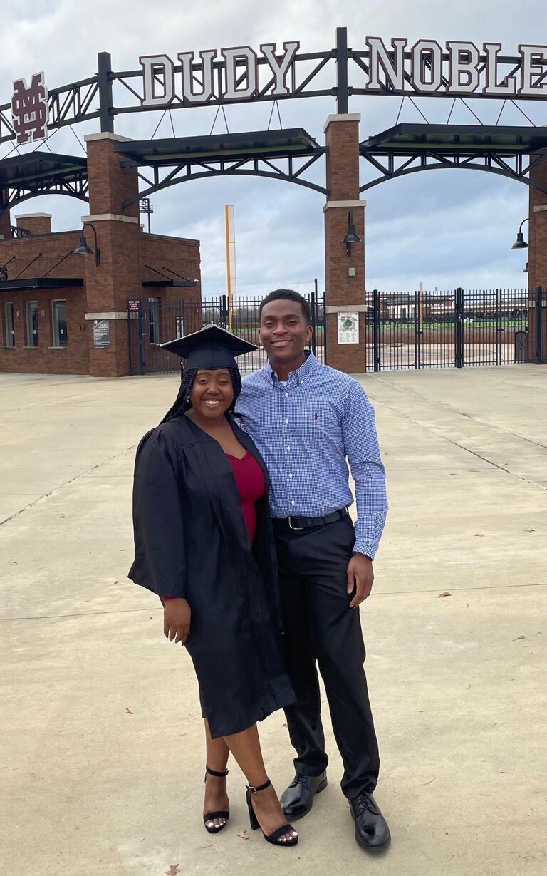 Maya graduates from MSU!