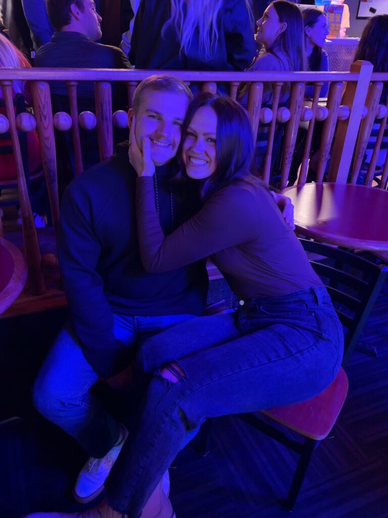 The pair were finally able to put down their phones and enjoy each other's company. They are able to now look back and laugh at the journey that got them to where they are now. 