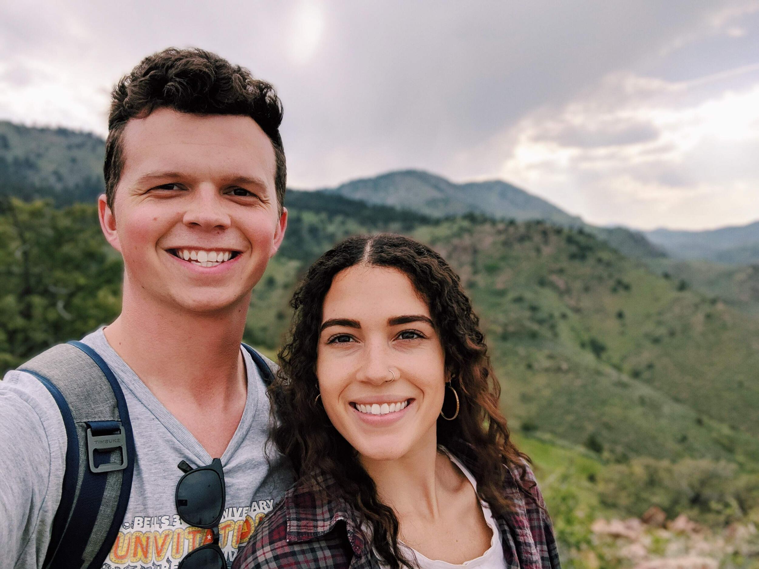 Finally living in the same city again when we both moved to Denver, CO